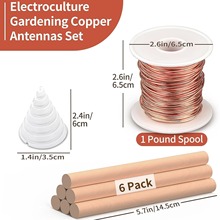 羳ƷGardening Copper Wire Antenna Jig @ˇ~@ȦA