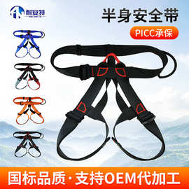 耐安特厂家登山攀岩速降拓展消防高空救援作业护腰半身安全带