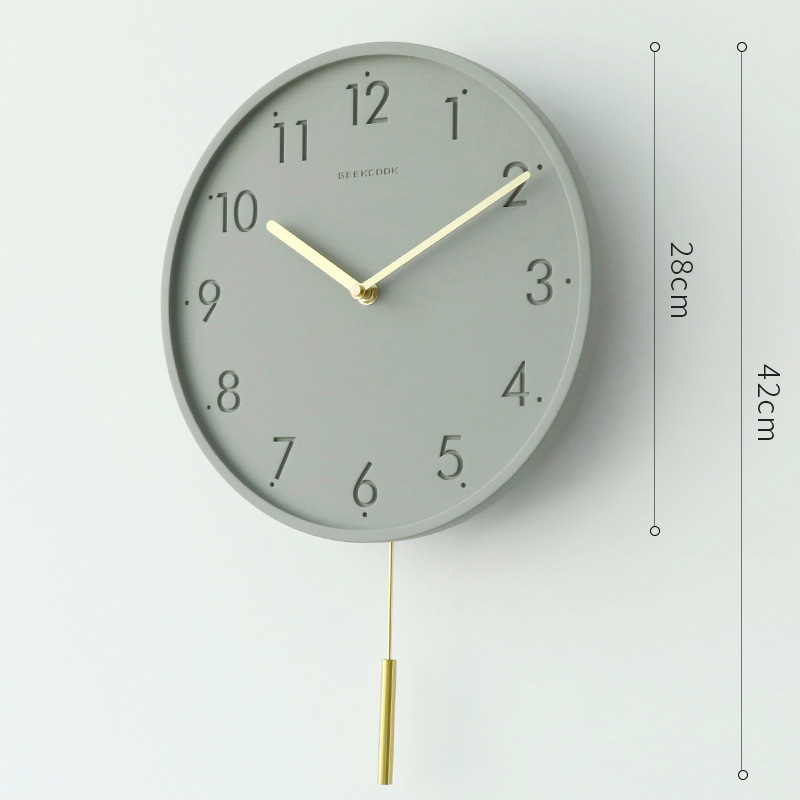 11 인치 (28cm)-디지털 롱 스윙 문 록 애쉬