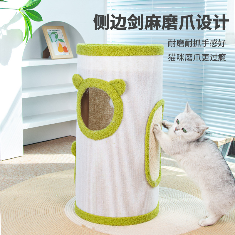 La tabla de rasguño para gatos no es resistente a las virutas.