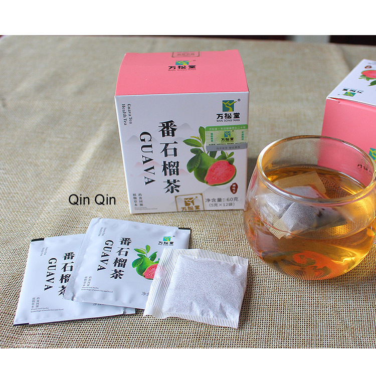 Wansongtang guava tea bag tea manufacturer guava tea can be delivered one piece wholesale and printed your logo