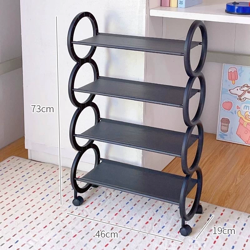 Лучший в Юго-Восточной Азии стеллаж для обуви, настенная полка, место в общежитии, мобильный пыле- и ветровой разделитель, хранение обуви внизу столика