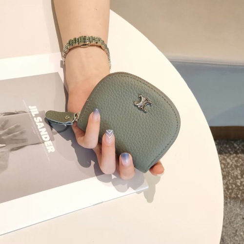 Wholesale small coin purse genuine pickup bag ladies coin bag live welfare model new mini foreign trade zipper card holder