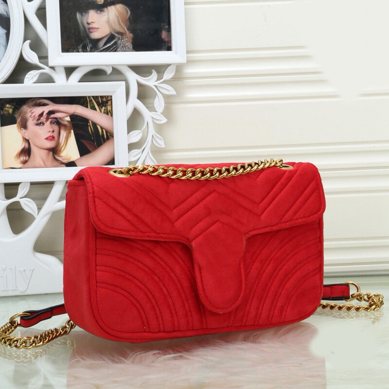 2020 New Plush Macaron Trendy Chain Women's Bag Fashion Multi-Style Shoulder Bag Crossbody Bag