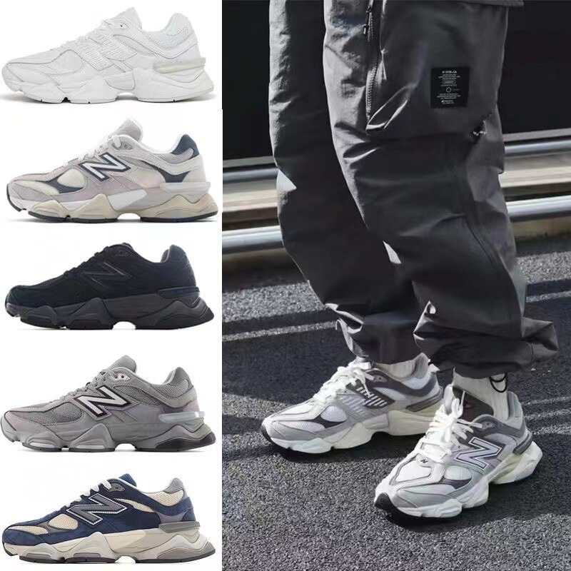 Cross-Border Putian Nb9060 Men's and Women's Breathable Retro Height-Increasing Running Sports Original Dad Shoes for Jogging and Non-Slip Use Cross-Border Putian Nb9060 Men's and Women's Breathable Retro Height-Increasing Running Sports Original Dad Shoes for Jogging and Non-Slip Use