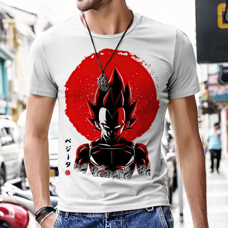 Dragon Ball Super Saiyan T-shirt Detail 2