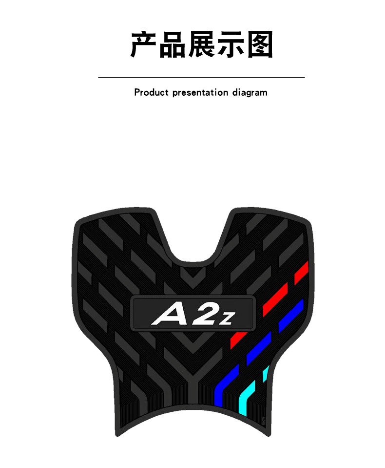 Suitable for Ninebot A2Z Rubber Foot Pads, Electric Scooter A2Z40A2Z90 Pedal A2Z35C Anti-Slip Battery Scooter