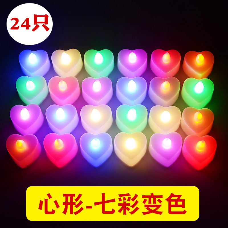 Electronic candle, 24 items
