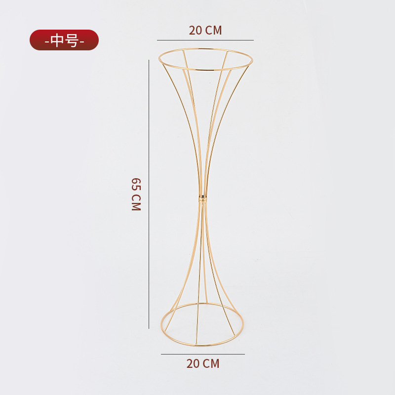 [모델 4] 골든 H65cm (트럼펫 꽃꽂이)