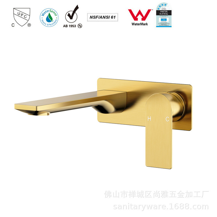 American Faucets with Cupc Certification, Upc Certified Concealed Basin Faucets, Australian and New Zealand W In-Wall Faucets