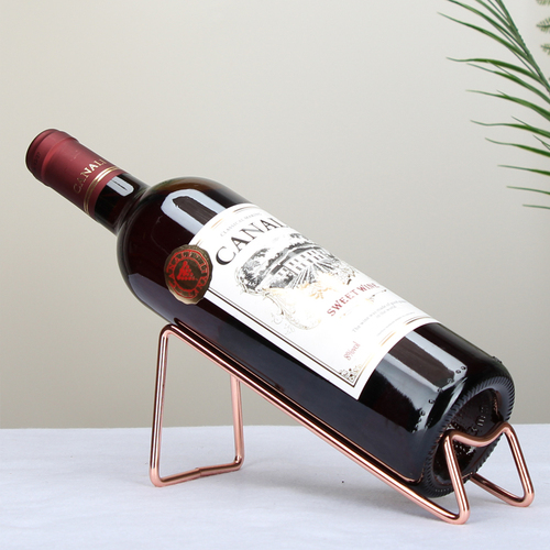 ✅ Small Bridge Sun Gun Wine Rack European Creative Red Wine Rack Bottle Holder Shelf Ornament Cup Rack Modern Simple Red Wine Stand
