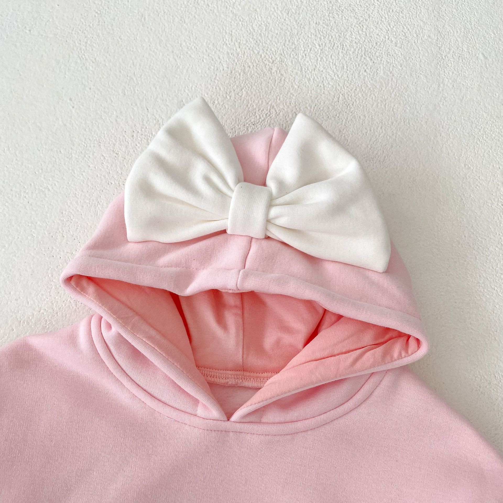 Mono con capucha para bebé con estampado de mariposas de invierno, ropa de escalada con forro polar grueso._voghion.com