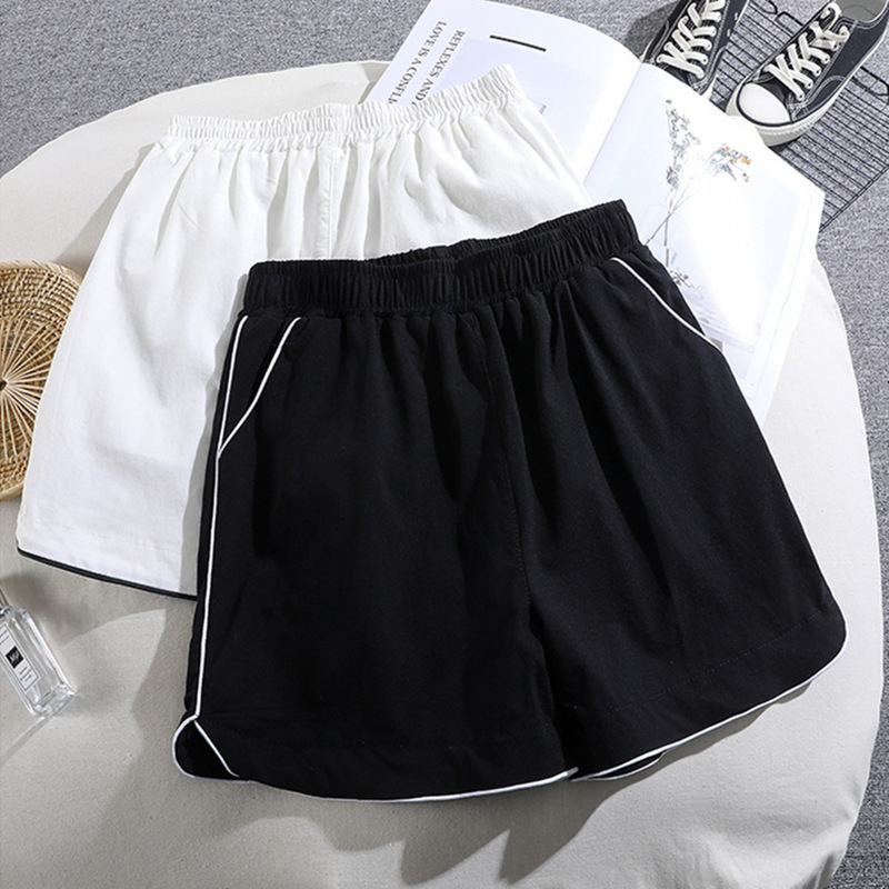 Sports Shorts Women's Summer Loose Running Fitness Outer Wear High Waist Wide Legs Slimming Quick-drying Casual Home Sleeping Pants