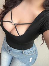 O 22782 Cross Neck Short Sleeve Top �̿����� �羳����