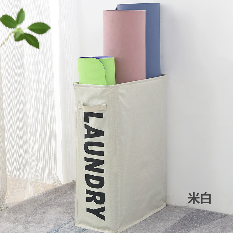 Cesta de lavandería de tela ropa de una sola rejilla caja de almacenamiento de artículos diversos bolsa de almacenamiento de malla suministros para el hogar cesta de lavandería