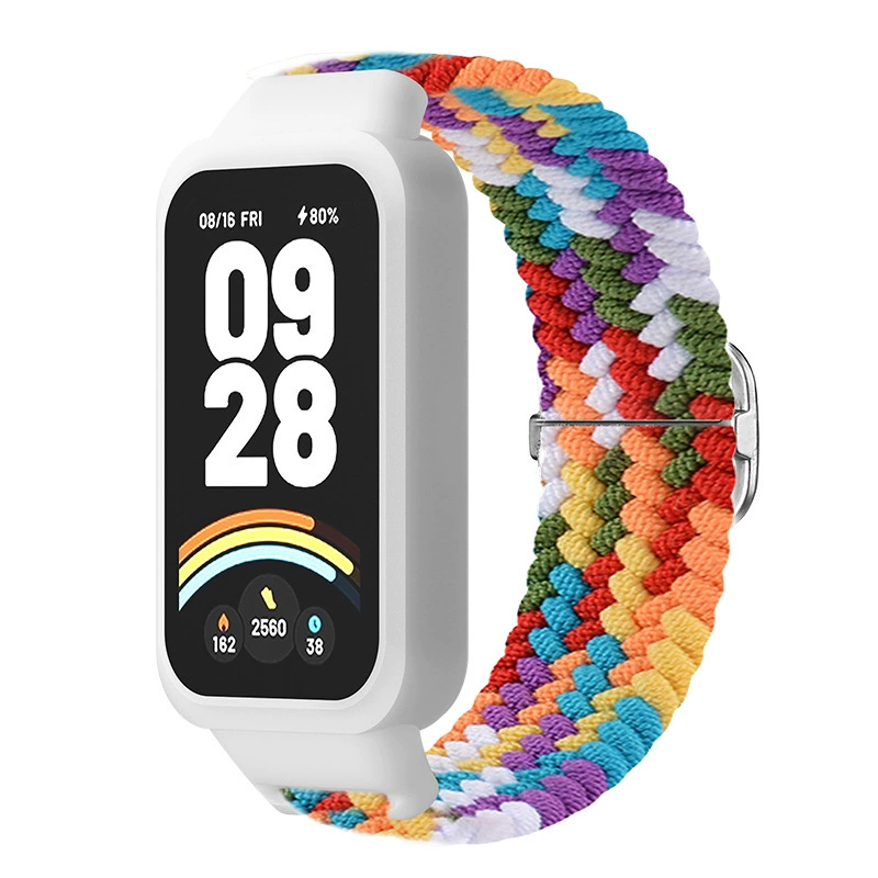 Подходит ремешок на запястье Redmi Band 3, интегрированный тканевый заменитель браслета xiaomi band 9Active ремешок