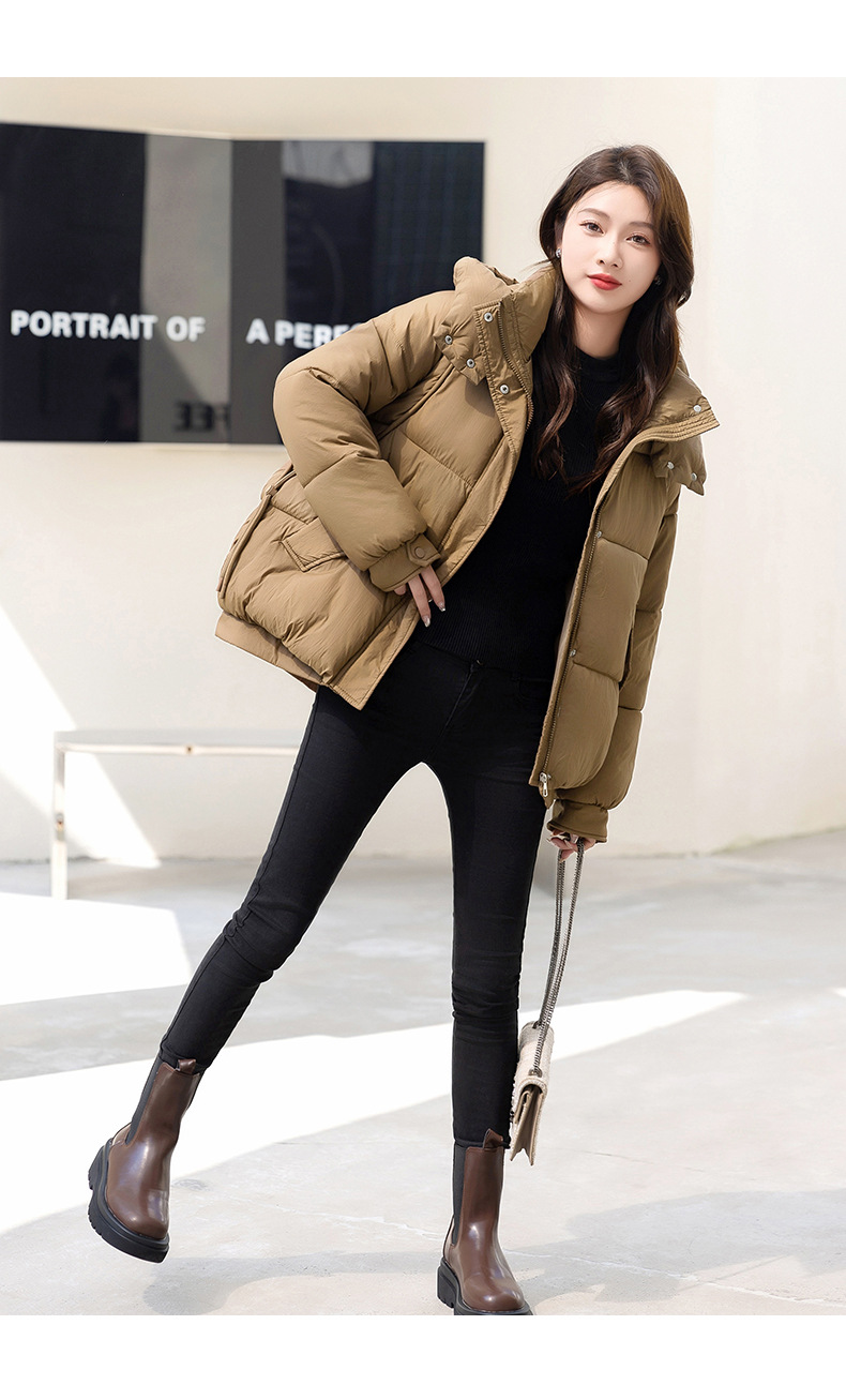 Dames donsjas modieus losvallend dik gewatteerd jasmodel_voghion.com