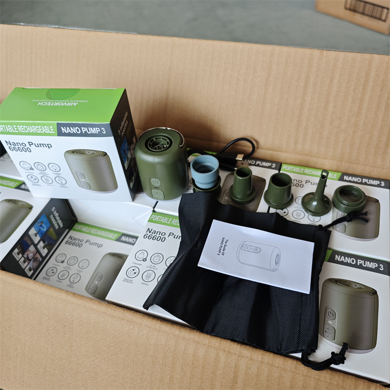 ミニ電動ポンプ、超長時間稼働、電動ポンプ、インフレータブルマットレス用ポンプ、充填・吸引用ポンプ、屋外用ワイヤレス空気入れポンプ