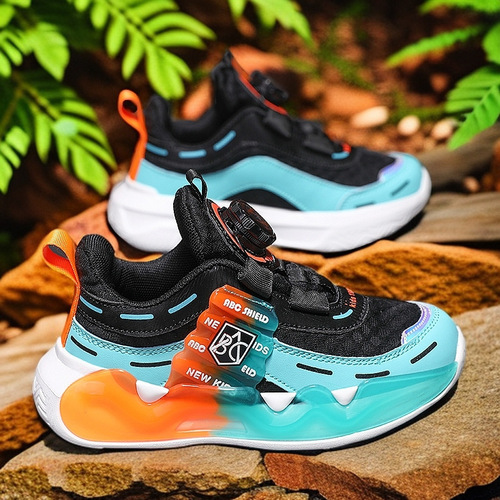 Bestselling Kids' Shoes 6-12 Button Fashion Breathable Mesh Shoes for Big Kids Girls Sports Shoes Running Shoes