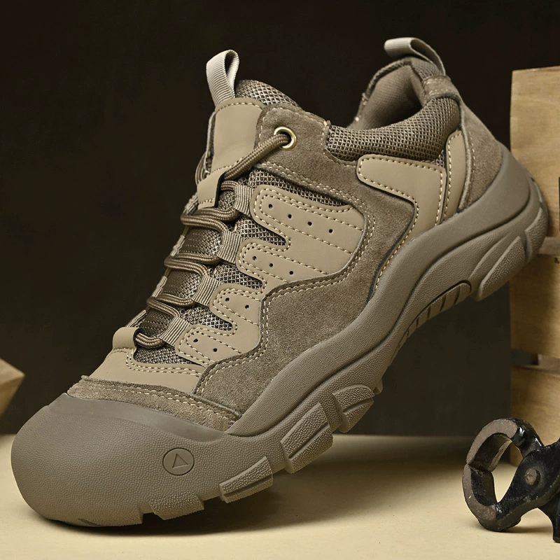Новые походные ботинки, популярный стиль для кросс-бордерной торговли, мужские, с мягкой нескользящей подошвой, для активного отдыха и работы.