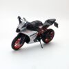 Metal motorcycle, SUV, racing car, jewelry, toy, scale 1:12