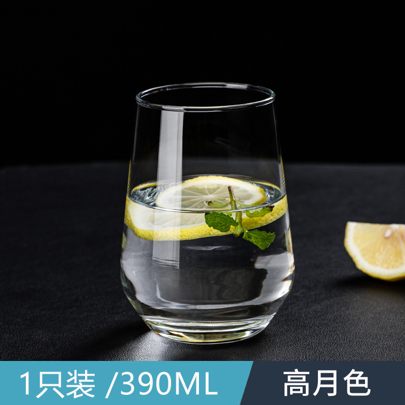 1パック【390ML】トールムーンライトカップ / 厚みのあるガラス