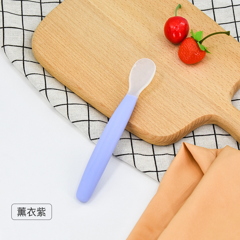 훈제 옷 보라색 (싱글 스푼)