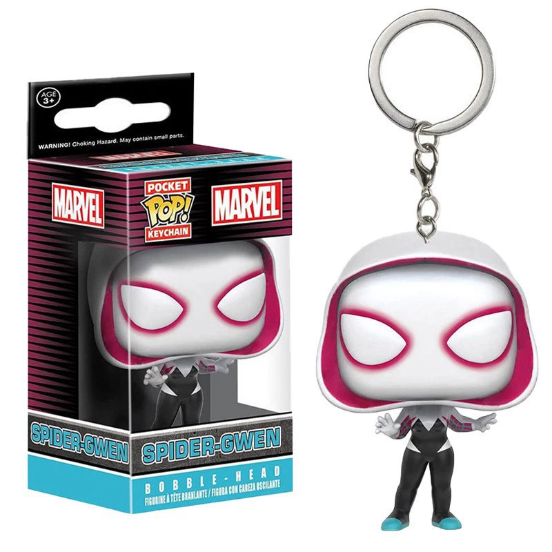 Брелок (Spider-Man) PVC-фигура, 9 см с цветной коробкой — коллекционные варианты