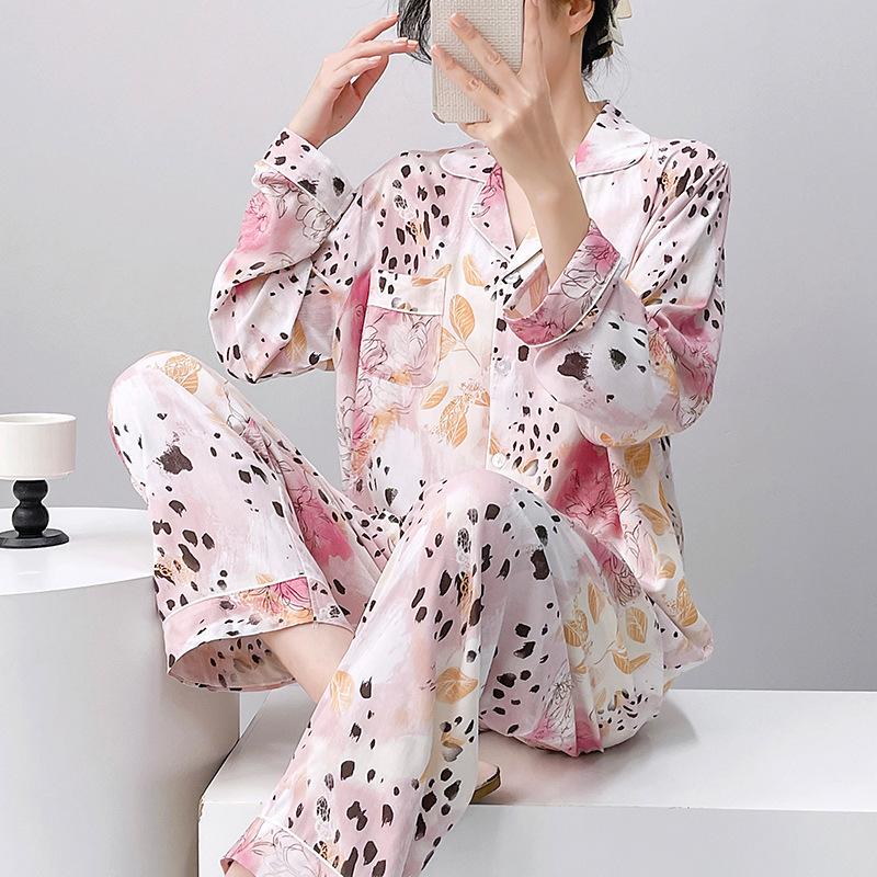 핑크 레오파드 (더블 롱)