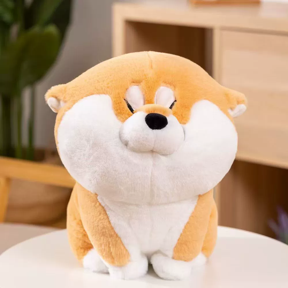 Мягкая подушка-игрушка Shiba Inu, плюшевая кукла 35,5–50,5 см, подарок на день рождения