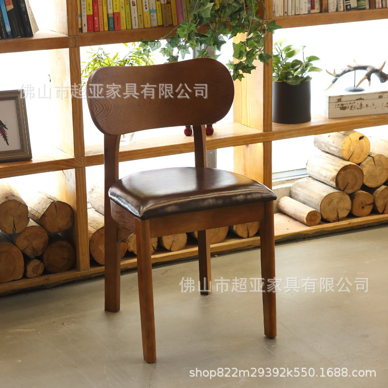 西餐咖啡厅实木桌椅卡座组合饭店网红小吃甜品奶茶店商用沙发卡座|undefined