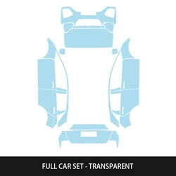 20-26 Honda Jazz/Gr9 Invisible Car Cover Tpu Pre-Cut Paint Protection Film Anti-Scratch (Car paint protective film) - transparent-tpu-20-26-honda-jazzgr9