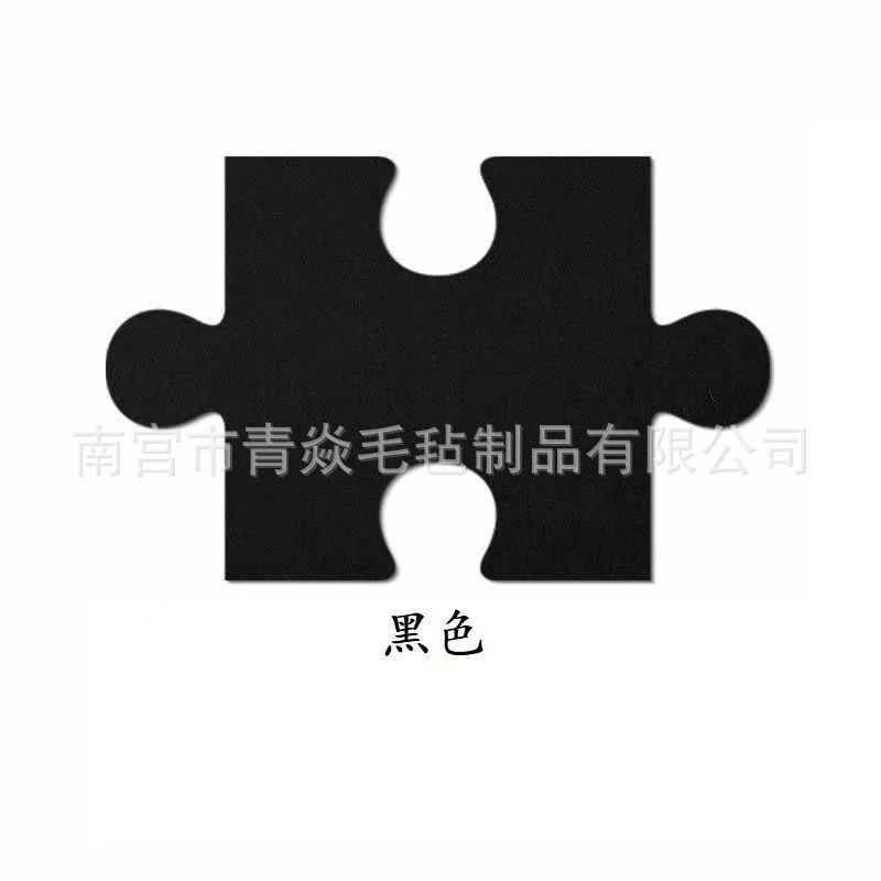 インスタ風パズルフェルト壁飾り 自己粘着メッセージボード フォトウォール背景 メモ表示ボード インスタ風パズル|undefined