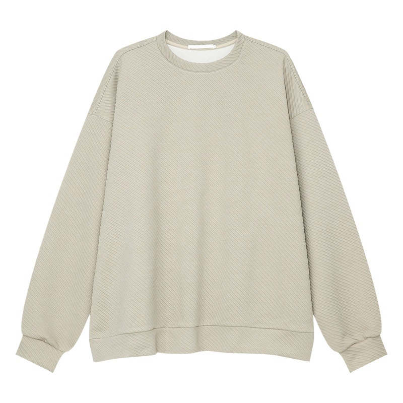 Mtlclothes ropa de Hombre | 2023 otoño nuevo estilo japonés estilo simple color sólido suéter cuello redondo traje moda