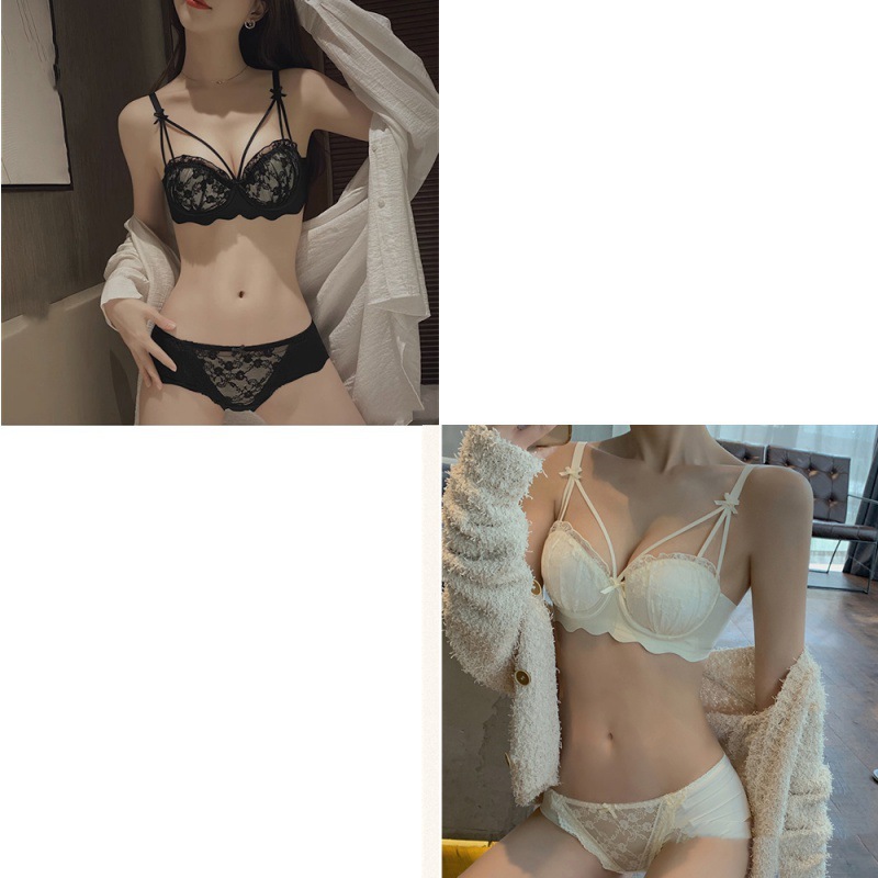 003 레이스 참 블랙 + 스킨 [속옷 + 팬티]