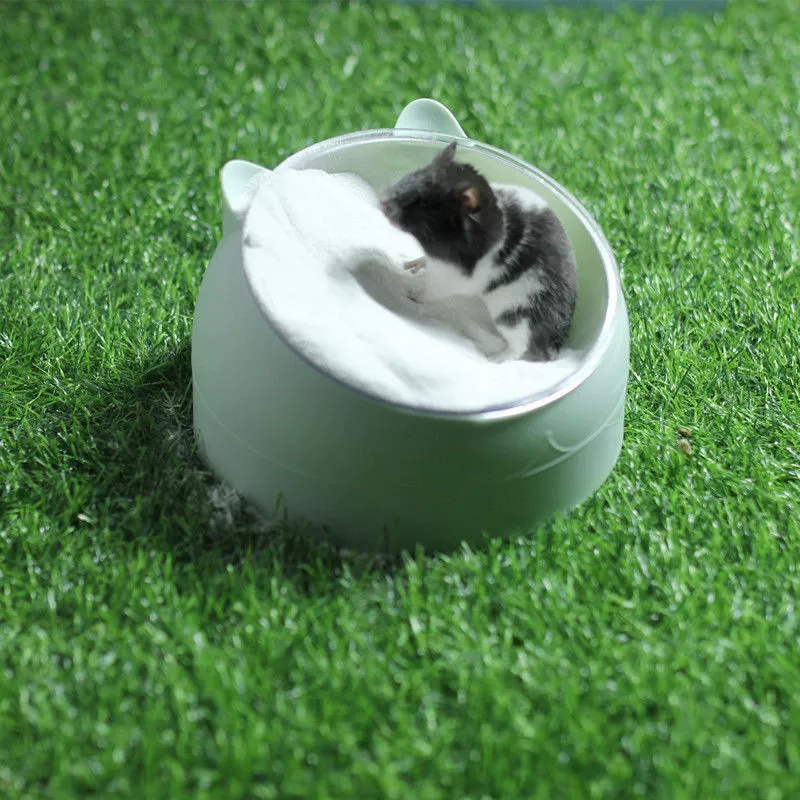 Ванна для купания хомяка, ванная комната, специальный туалет двойного назначения, золотой медведь, ванна, ванна, моча и песок, внешние принадлежности, полностью прозрачные