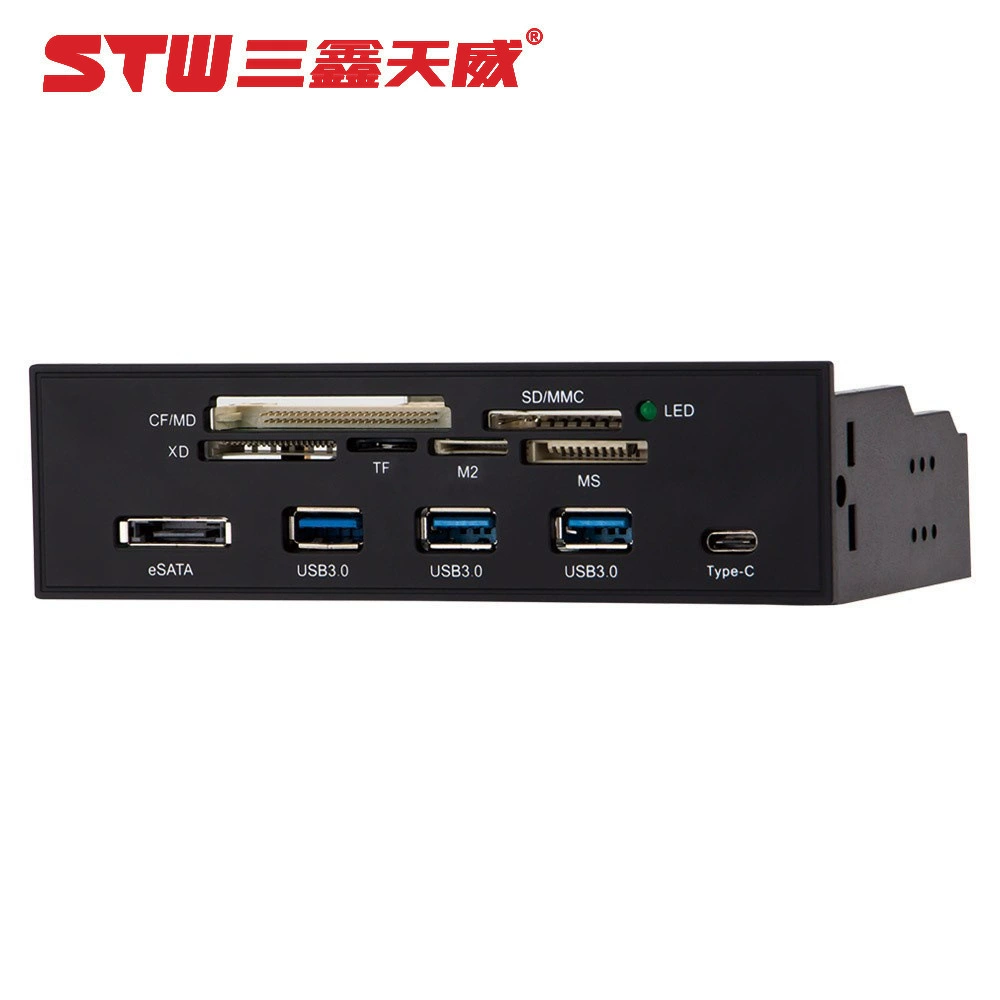 Корпусная передняя панель USB 3.0 карт-ридер встроенный многофункциональный считыватель карт
