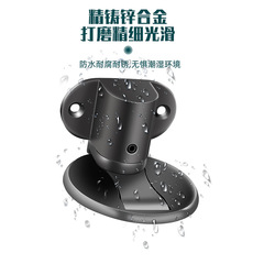 Non-piercing strong magnetic height-adjustable bedroom hotel room door anti-collision door stop invisible zinc alloy door magnet