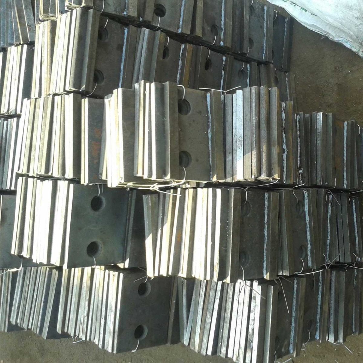 供应行车轨道压板、夹板、压轨器、垫板(图)