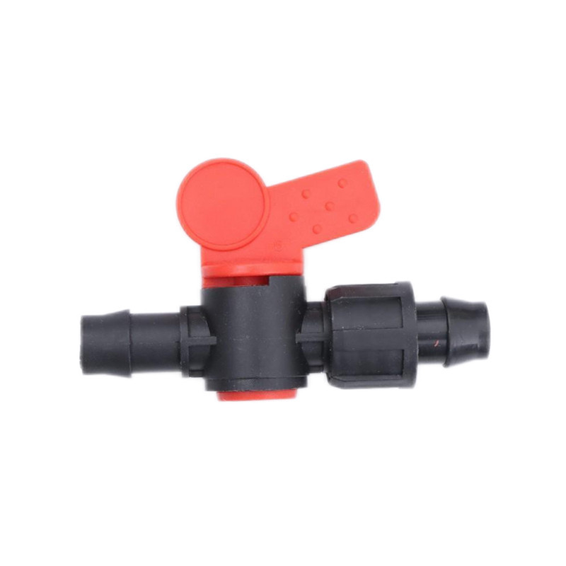 Válvula de derivación de anillo de tracción al por mayor, interruptor de riego por goteo, accesorios de tubería de agua, riego agrícola, 16 válvulas de derivación madre de bloqueo de tubería dura