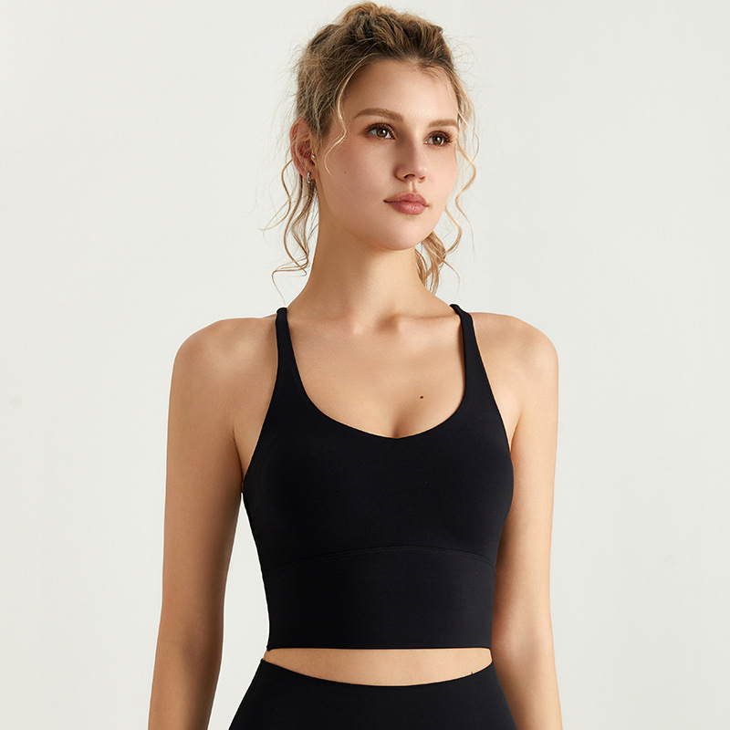 [Personalizada] sostén deportivo integral mujer verano rápido y seco yoga belleza de alta intensidad correr chaleco de fitness al por mayor