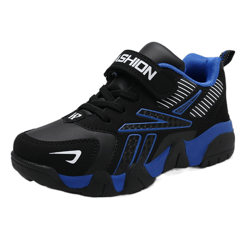 Zapatos para niños fabricantes de zapatos para caminar [zapatos deportivos antideslizantes para niños de escuela primaria de cuero] impermeables para niños de mediana edad