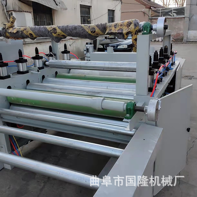 木饰面装饰板贴纸机 PUR热熔胶平贴机 PVC木塑板贴面机