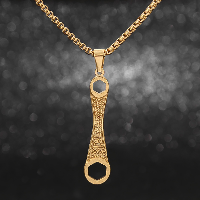 Wholesale Jewelry Retro Scissors Spoon Kitchen Knife 304 Stainless Steel Plating display picture 25