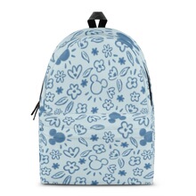 独立站可爱卡通杂图印花来图印制学生书包全印花儿童背包工厂货源