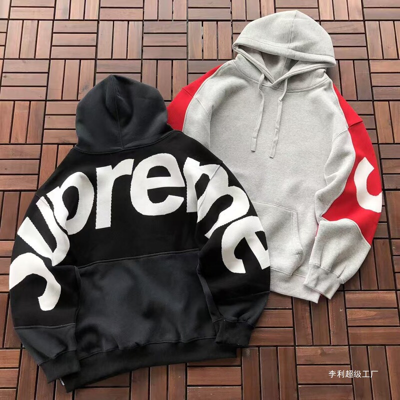 Cross-border, all three labels in stock, Supreme full series fleece-lined hooded sweatshirts, classic BOX shirts, men's and women's sweatshirts for couples Cross-border, all three labels in stock, Supreme full series fleece-lined hooded sweatshirts, classic BOX shirts, men's and women's sweatshirts for couples