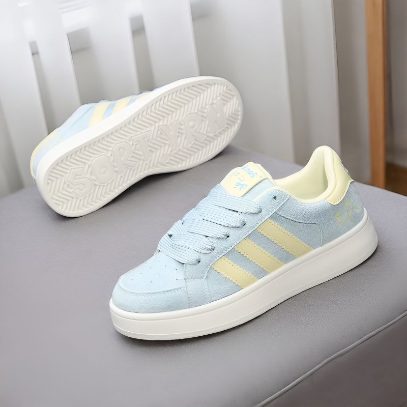 Trendy women's shoes 2026 new spring-summer breathable simple casual sneakers women's low-top anti-odor German training shoes student shoes