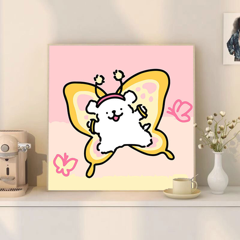 コナンデジタル油絵DIY手塗り怪盗キッドアニメアクリルメーカー卸売装飾画|undefined