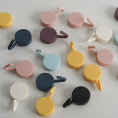 ins馬卡龍小掛鈎粘鈎強力粘膠壁掛免打孔無痕鈎子