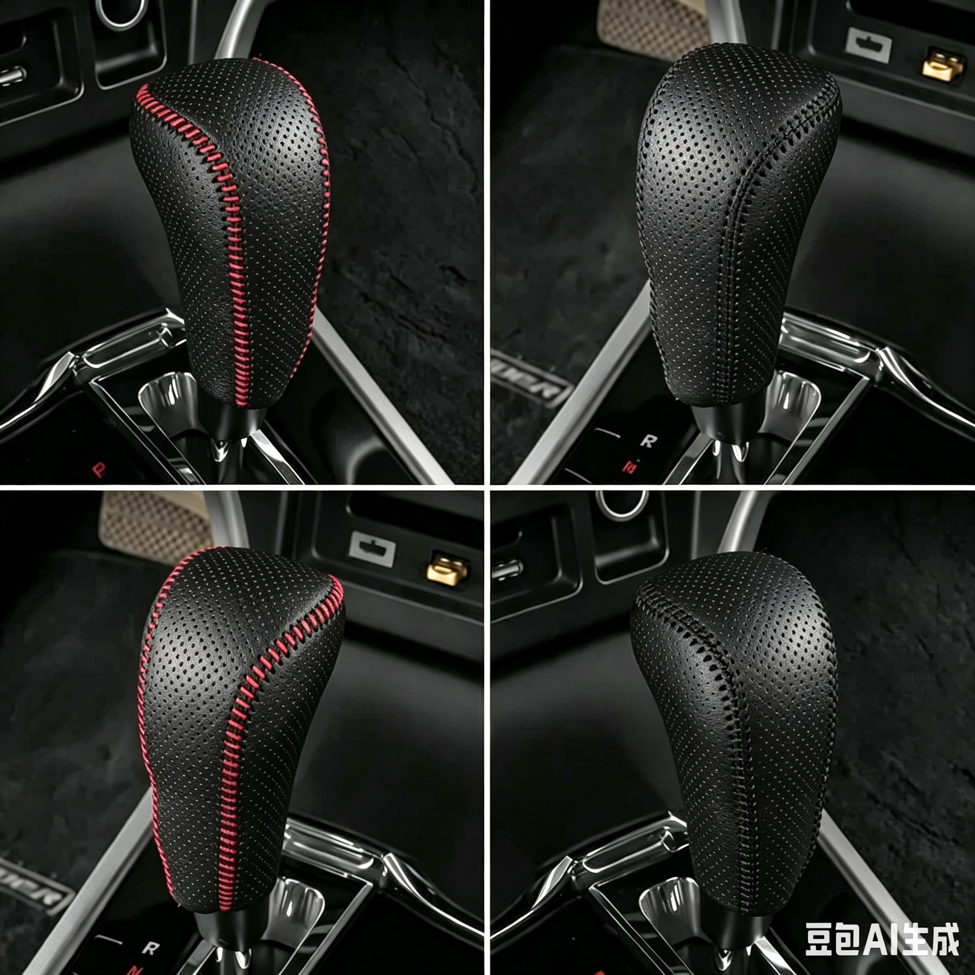 Honda Lingpai leather gear shift cover, Jade gear shift cover, 9th and 9.5th generation Accord gear shift lever cover decoration